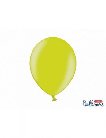 ballon strong balloons citron vert 10p 