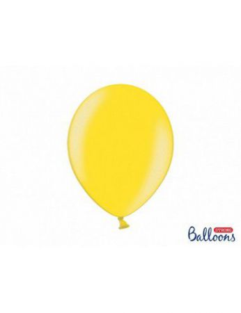ballon strong balloons zeste citron 10p 