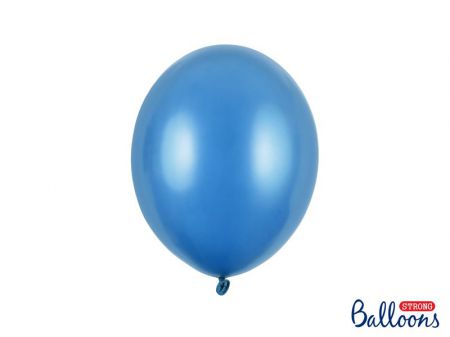 ballons bleu caraibe metallises 