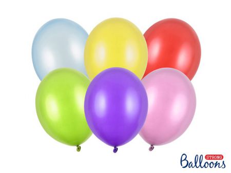 ballon multicolore metal 