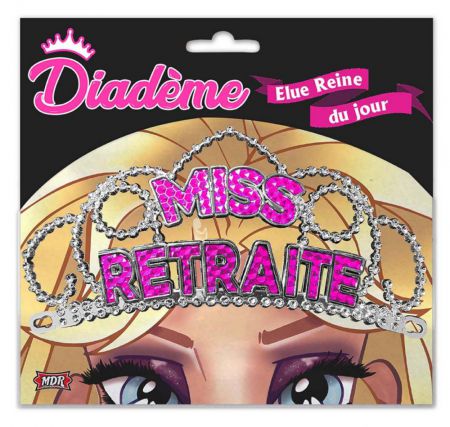 diademe fuchsia vive la retraite 