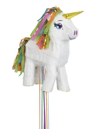 pinata licorne blanche 3d u65987 