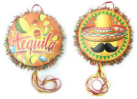 29606 pinata a tirer 2 faces mexicain 