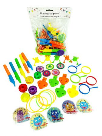 42810 40 mini jouets mixtes pour pinatas 