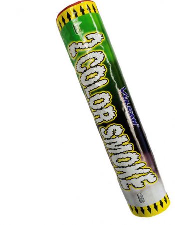 fumigene vert et blanc 