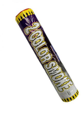 fumigene mauve blanc 