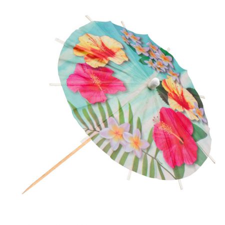 b52483 set 6 parapluies a cocktail paradise 