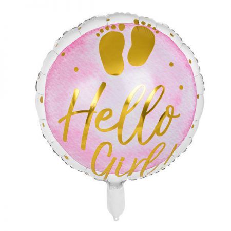 b53240 ballon foil hello girl 