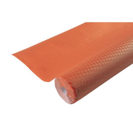 nappe papier gaufre mandarine 