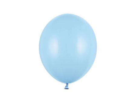 ballons 27cm bleu pastel 