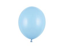 ballons 27cm bleu pastel 