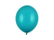 ballons strong 27cm bleu lagon pastel 100pc 