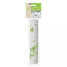 chemin de table anniversaire vert 