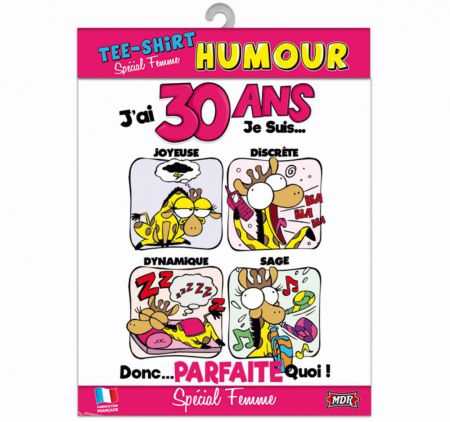 t shirt pour femme jai 30 ans 