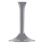 mini3 pieds verre plastique gris 