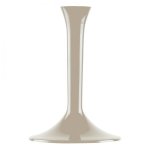 mini3 pieds verre plastique taupe 