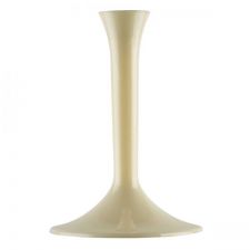 pieds verre plastique champagne 