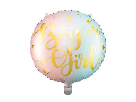 ballon aluminium garcon ou fille 