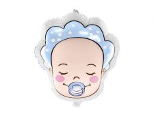 ballon aluminium baby boy bleu 