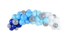 guirlande de ballons bleu 200 cm 