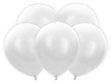 balon latex led blanc diam 30cm 