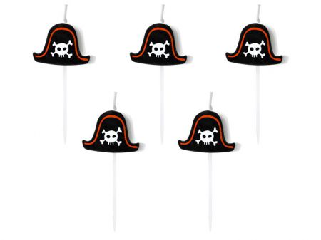 bougies d anniversaire pirates 