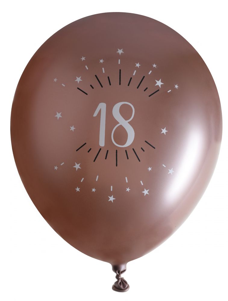 Ballon Anniversaire 40 ans Rose Gold - Decoration de Fête - Badaboum