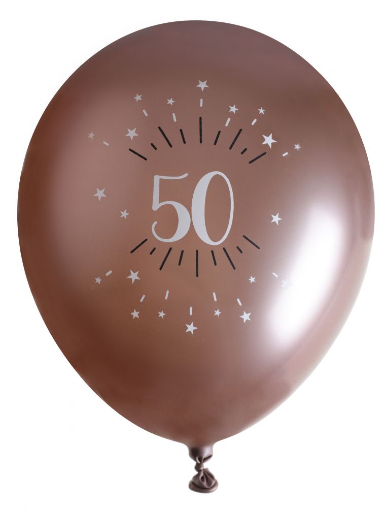 Ballon âge étincelant 50 ans R Gold