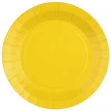 assiette rainbow 23 cm jaune 7409 