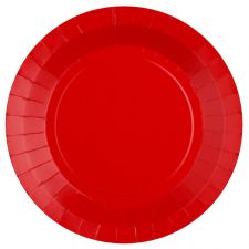 assiette rainbow 23 cm rouge 7409 