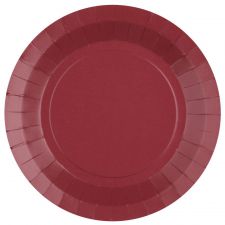 assiette rainbow 23 cm bordeaux 7409 