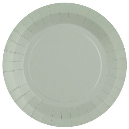 assiette rainbow 23 cm gris 7409 