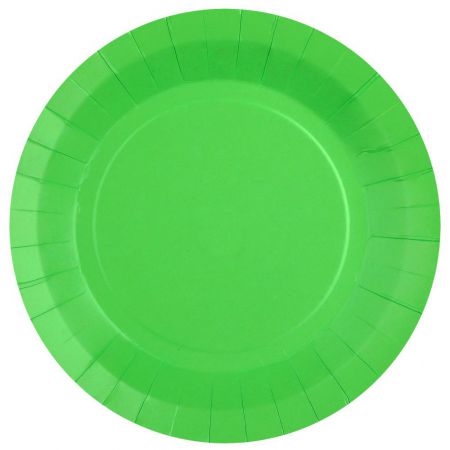 assiette rainbow 23 cm vert pomme 7409 