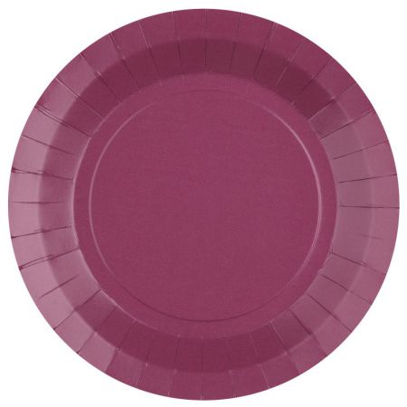 assiette rainbow 23 cm aubergine 7409 