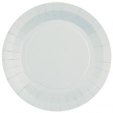 assiette rainbow 23 cm gris perle 7409 