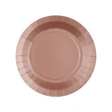 assiette rainbow 18 cm rose gold 