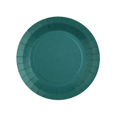 assiette rainbow 18 cm bleu canard 