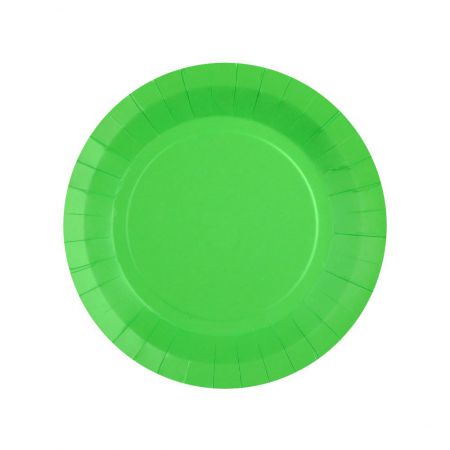 assiette rainbow 18 cm vert pomme 
