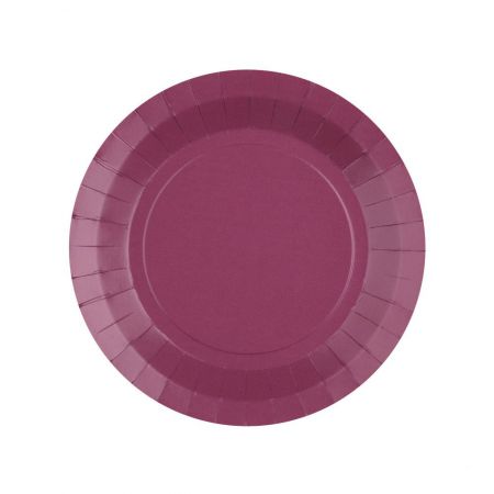 assiette rainbow 18 cm aubergine 