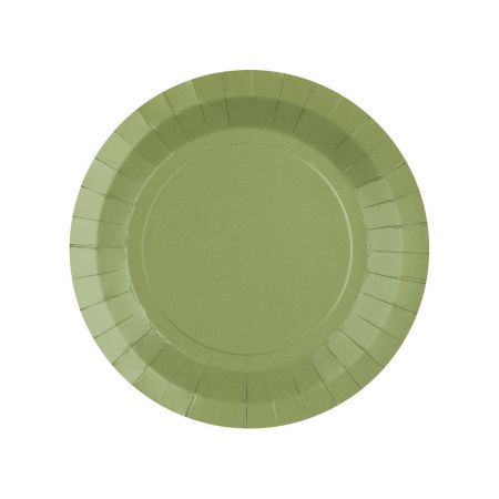 assiette rainbow 18 cm olive 