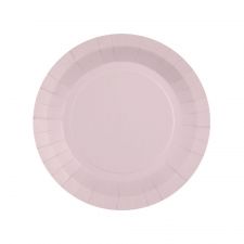 assiette rainbow 18 cm rose clair 