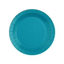 assiette rainbow 18 cm bleu aqua 