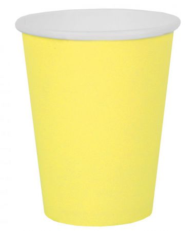 gobelet rainbow 27 cl jaune citron 