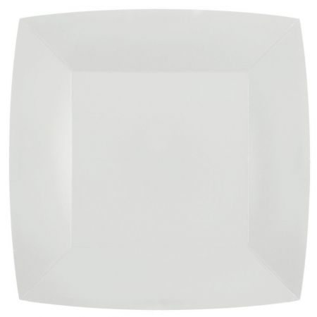 assiette rainbow 23cm blanc 