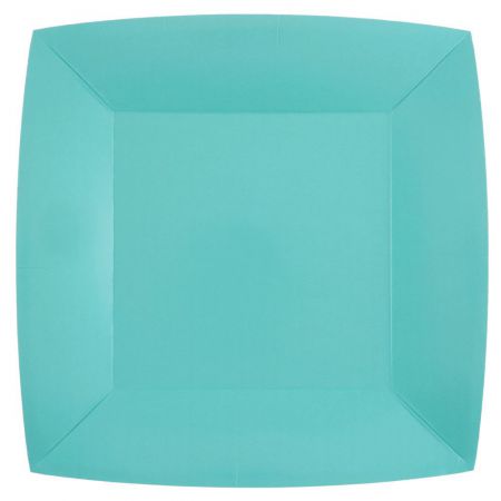 assiette rainbow 23cm bleu ciel 