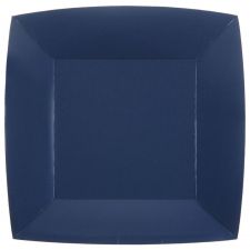 assiette rainbow 23cm bleu roi 