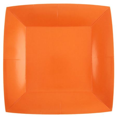 assiette rainbow 23cm orange 