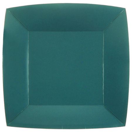 assiette rainbow 23cm bleu canard 