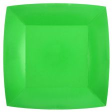 assiette rainbow 23cm vert pomme 
