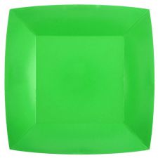 assiette rainbow 23cm vert pomme 